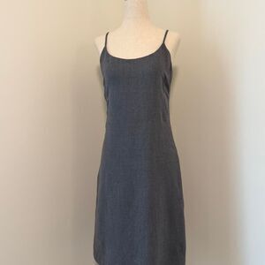 90s Glam Express Vintage Grey Mini Dress